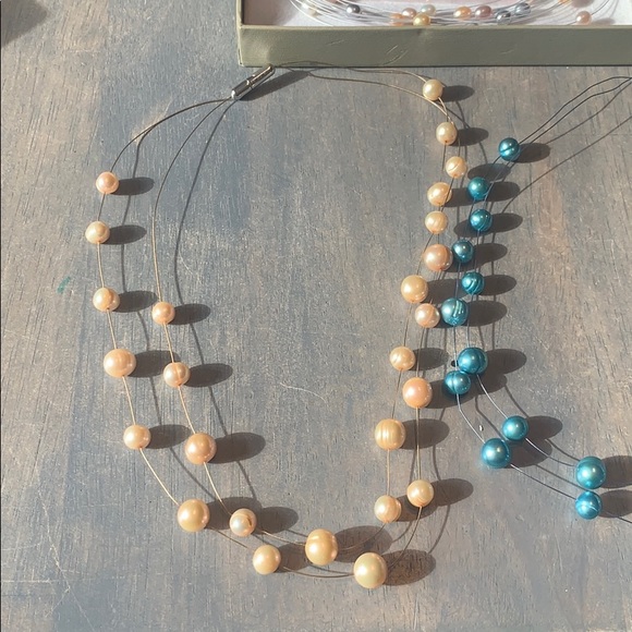 Bundle!! 3 Honora Necklaces w matching earrings - Picture 3 of 6